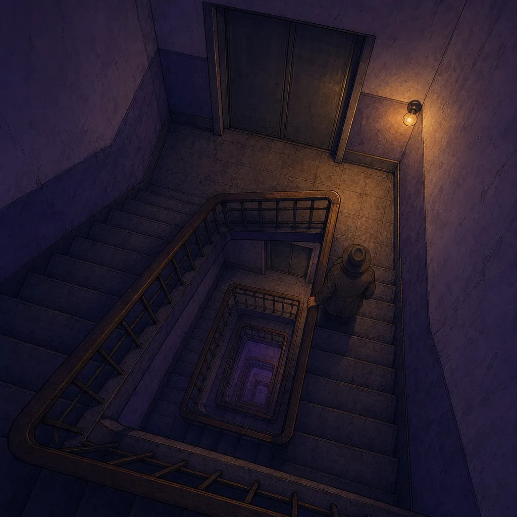 Illustration de l’énigme « L’homme dans l’ascenseur »